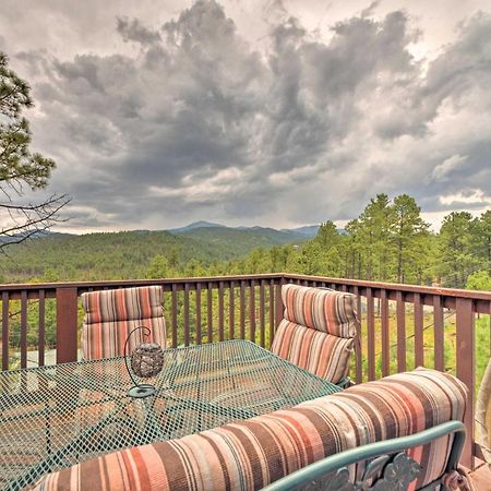 Cabin With Mtn Views, 2 Miles To Grindstone Lake Villa Ruidoso Exterior photo