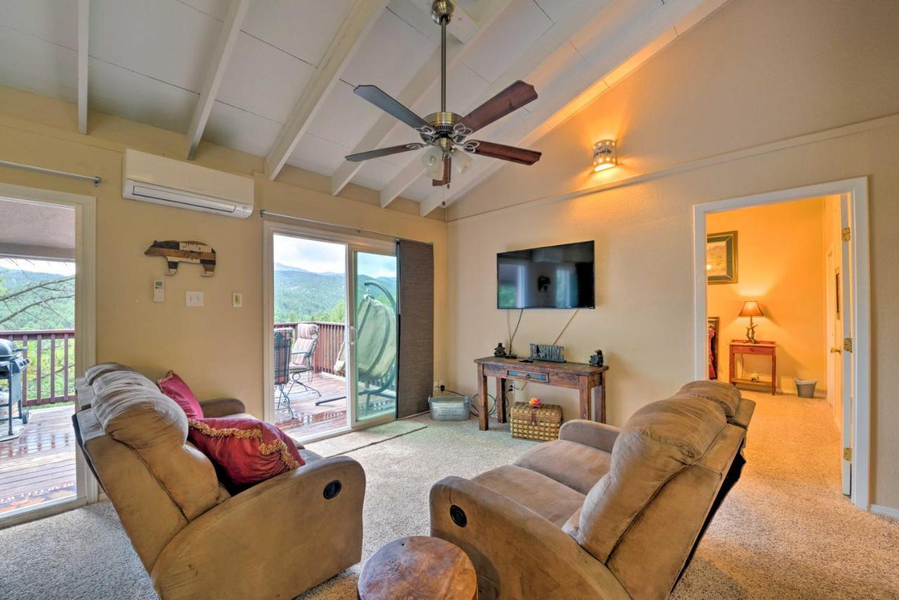 Cabin With Mtn Views, 2 Miles To Grindstone Lake Villa Ruidoso Exterior photo