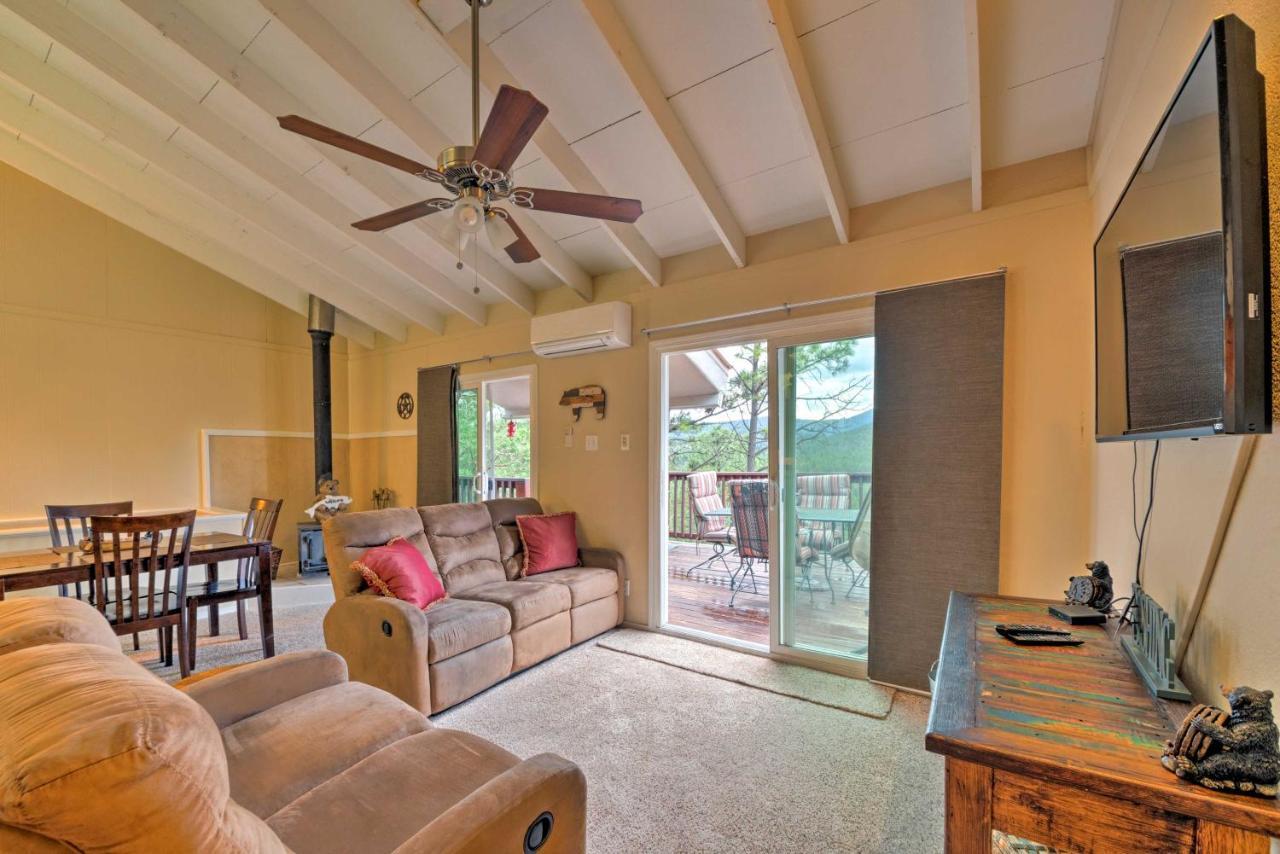 Cabin With Mtn Views, 2 Miles To Grindstone Lake Villa Ruidoso Exterior photo
