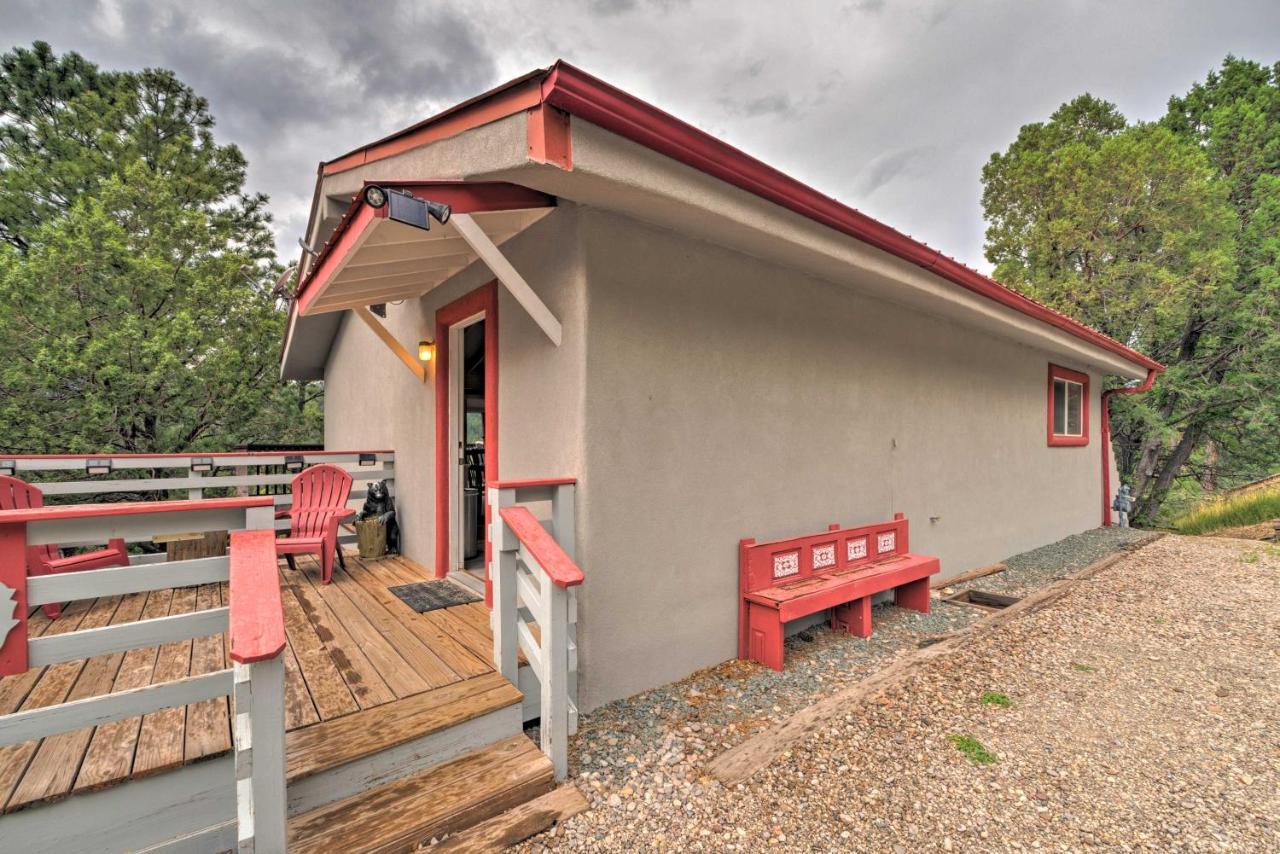 Cabin With Mtn Views, 2 Miles To Grindstone Lake Villa Ruidoso Exterior photo
