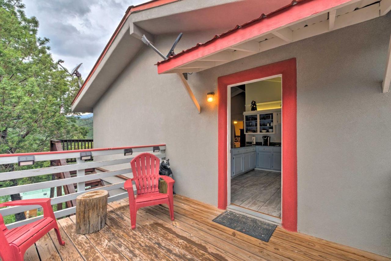 Cabin With Mtn Views, 2 Miles To Grindstone Lake Villa Ruidoso Exterior photo
